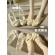 Pure Tea For Dream Angel Love Knot Medium Heel Shoes(Pre-Order/8 Colours/Full Payment Without Shipping)